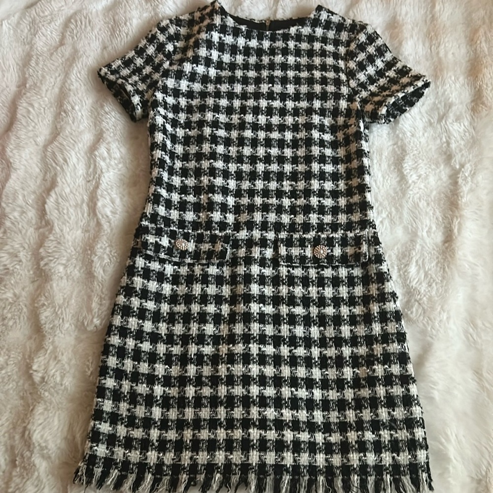 small tweed dress never worn